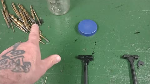 AR15 BENT ROLL PIN PUNCH CHARGING HANDLE REMOVAL