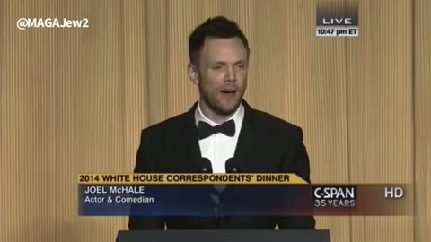 2014 Joel McHale Jokes About Joe Biden's Cognitive Decline