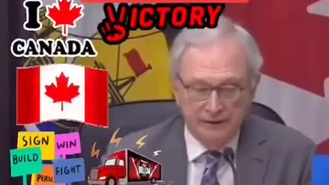Il popolo canadese ha vinto contro il suo regime! Viva il Canada!
