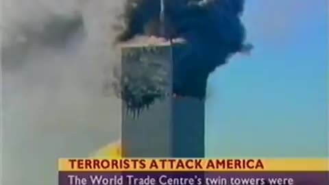 Twin towers 9/11 news original clip important