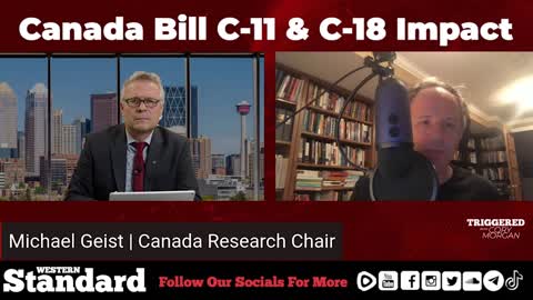 Professor Michael Geist explains the impacts of Canada's bill c11 and c18.