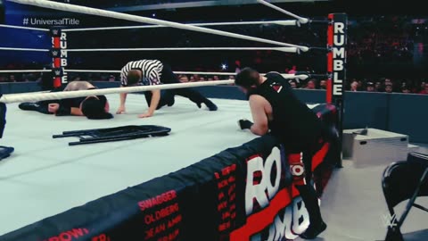 Roman Reigns vs Kevin Owens - Universal Title Match - Royal Rumble