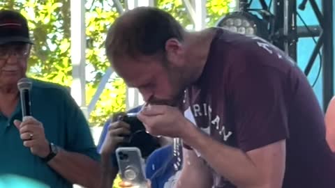 California State Fair 2022 Corn Dog Eating Contest