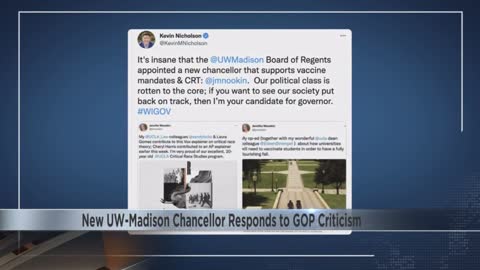 UW-Madison's New Chancellor Supports CRT & Vaccine Mandates
