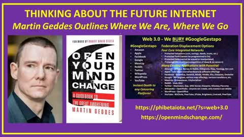 Martin Geddes on Future of the Internet - Web 3.0 & Human Web
