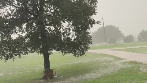 Surprise Lightning Strike Close Call