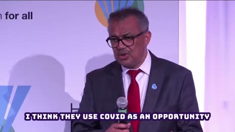 WHO's Tedros I think it's time to be more aggressive on anti-vaxxers