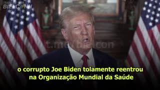 Nosso Amado Presidente Donald Trump manda a Visão 18/10/23