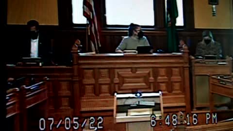 Port Townsend City Council Meeting Steven Schumacher Comments July 5th 2022