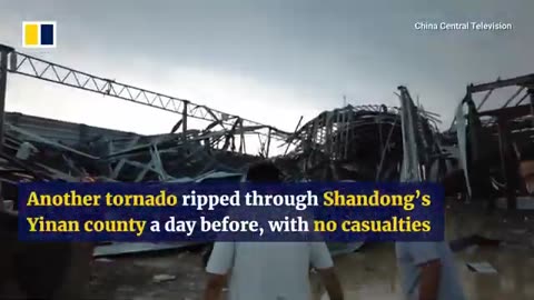 Tornado kills 5 injures 88 in Chinas eastern Shandong province