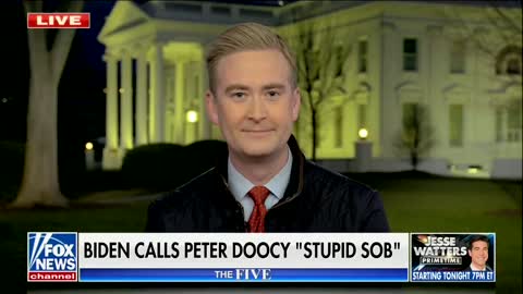 FUNNY: Doocy Responds With Jokes After Biden's Outburst