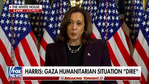 Kamala Harris : Israel has ‘right to defend itself,’ ‘serious concern’ over suffering in Gaza