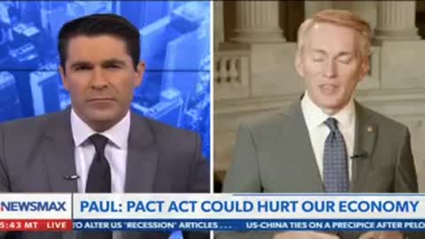 Lankford Joins Newsmax's Rob Schmitt to Discuss the PACT Act