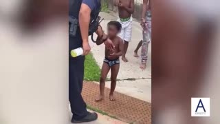 SORRY Video Shows Young Kids Hitting And Cursing At The Police