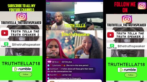 THE BIG 3 TALK SHOW WITH MILAN, TOMIKAY & DREBABY ENDS WITH TOMI READING BOTH CO-HOST 4 FILTH