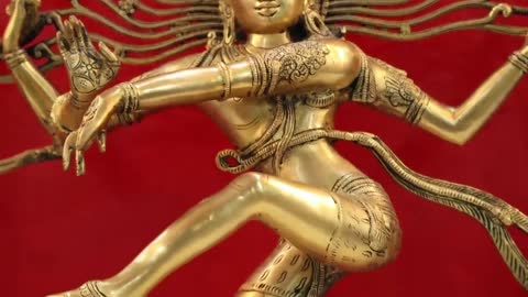 35" Large Size Nataraja Brass Statue | Handmade | Exotic India Art