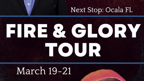 The Fire & Glory Tour in Ft. Myers, Florida, was life-changing!