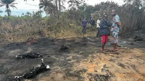 18+ Blast at illegal oil refinery in Nigeria kills at least 18 in southern Nigeria