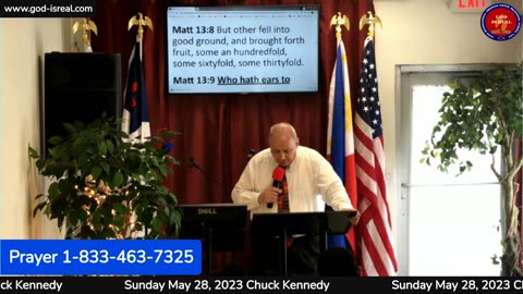Sunday May 28, 2023 HEARING THE VOICE OF GOD -Chuck Kennedy