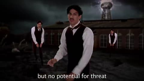 Nikola Tesla faces off against Thomas Edison in the episode of Epic Rap Battle