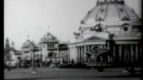 Pan-American Exposition At Night (1901 Original Black & White Film)