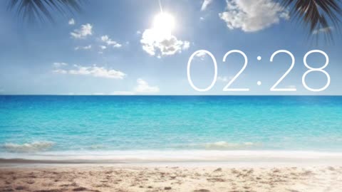 5 Minute Timer - Relaxing Music by the Beach