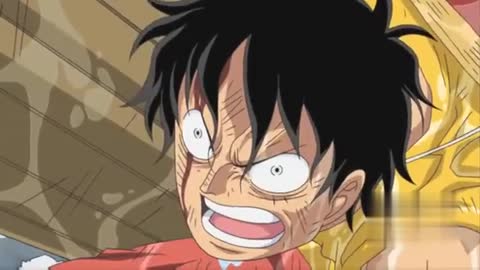 One Piece - The moment Luffy stands against 3 navy admiral at Marineford Plaza