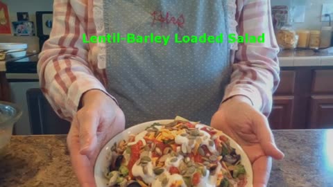 Lentil-Barley Loaded Salad