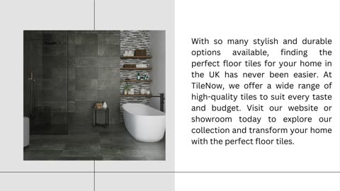 Discover Stylish and Durable Floor Tiles in the UK: Ultimate Guide