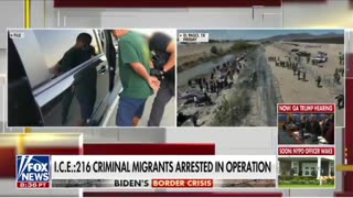 I.C.E. 216 criminal migrants arrested in operation