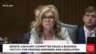 Marsha Blackburn directly calls out Mazie Hirono in heated judiciary committee moment!