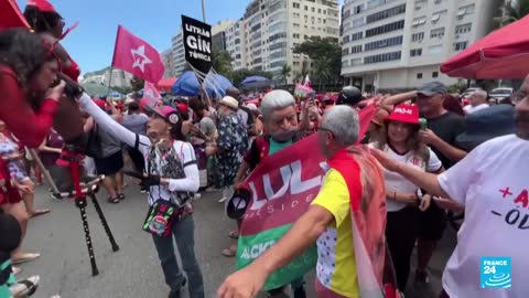 Las protestas bolsonaristas en Brasil continúan, aunque ahora con menor intensidad • FRANCE 24