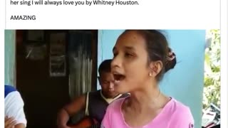 Whitney Houston song & voice❤️