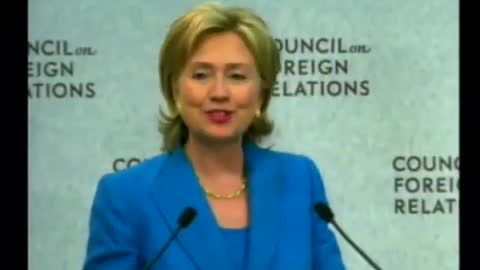 Hillary Clinton Admits the (CFR) Council on Foreign Relations Gives ORDERS to Her & DC Politicians