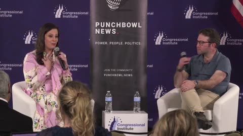 Chair Elise Stefanik Speaks with Punchbowl News at GOP Working Retreat - March 20, 2023