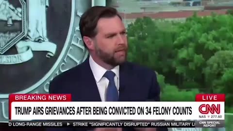 J.D. Vance Shreds Wolf Blitzer Over Corrupt Trump Trial