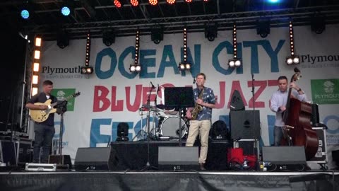 Joss Kidd 10. Ocean City Jazz and Blues 2018 . Plymouth Barbican Ocean City Jazz and Blues 2018