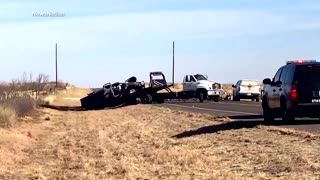 13-year-old drove pickup in deadly Texas crash -NTSB