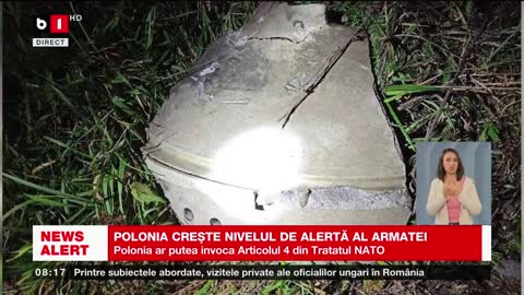 POLONIA CREȘTE NIVELUL DE ALERTĂ AL ARMATEI_Știri B1_16 nov 2022