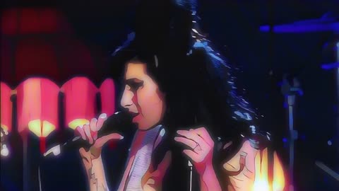 Amy Winehouse Live in London 2007 Back To Black 1080p anime effect