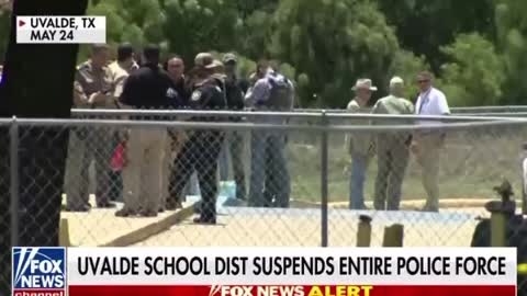 Uvalde school district suspends entire police force