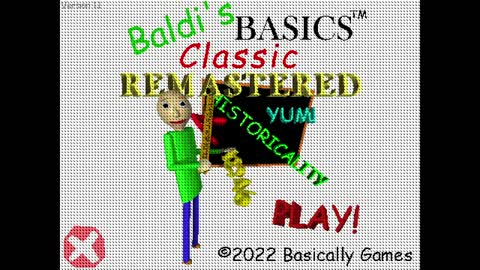 im playing baldis basics with some chaotic people