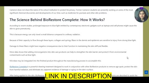 BioRestore Complete Serum Review - 🔴 ((ALERT)) 🔴 Dark Spots and Age reversing serum