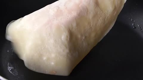 Delicious Chicken Cheese Crepe