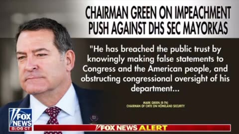🚨 articles of impeachment against DHS secretary, Alejandro Mayorkas released