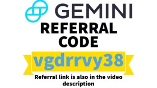 Gemini Crypto Exchange Referral Invite Code - Free Sign Up Bonuses