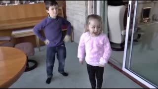 dancing kids song on & on