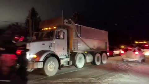 Quebec Canada - Anti Mandate Convoy - It's happening all over Canada... The People have had Enough