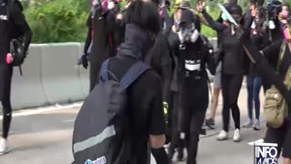 Hong Kong Protest Against Chinese Facial Recognition And Social Credit Score 2019