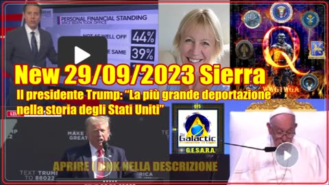 New Sierra 29/09/2023 Il presidente Trump: “La più grande deportazione degli Stati Uniti”